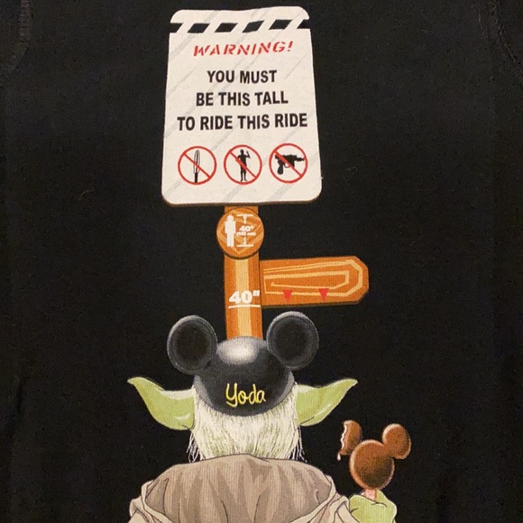 Star Wars Yoda baby onesie shirt disney parks 18m - Picture 3 of 3